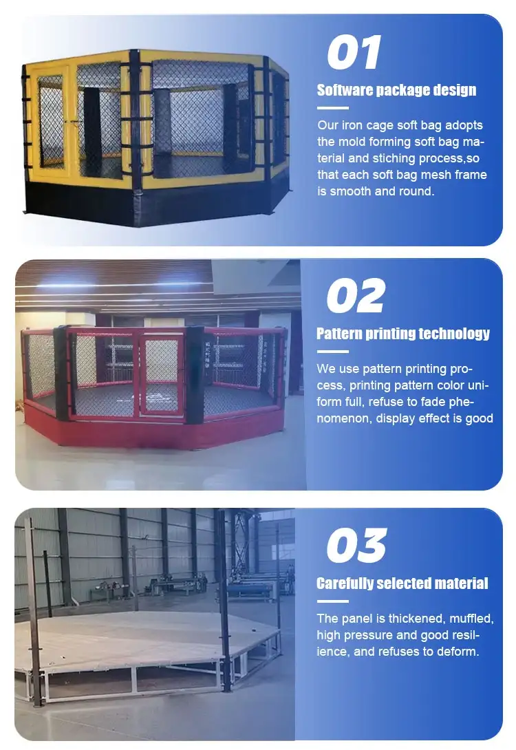 Platform Octagonal Cage